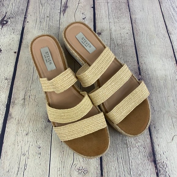 Steven New York Lancey Flatform Slide Sandals - Picture 2 of 9